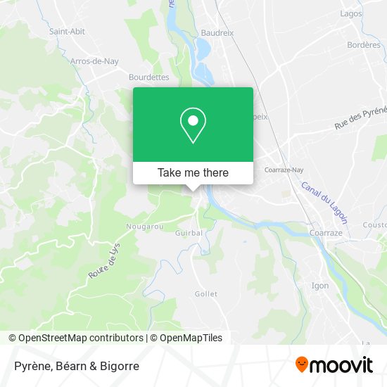 Pyrène map