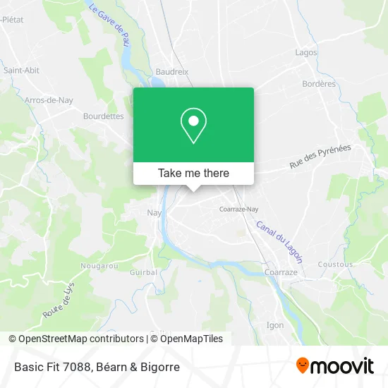 Basic Fit 7088 map