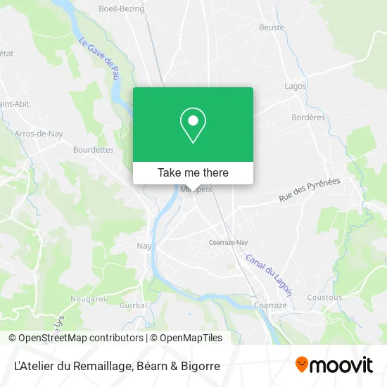 L'Atelier du Remaillage map