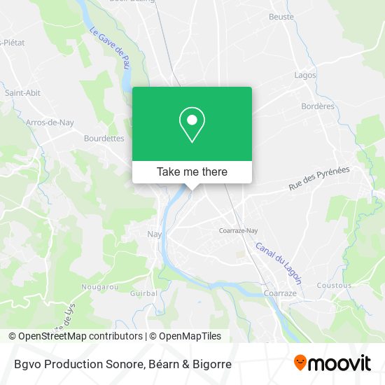 Bgvo Production Sonore map