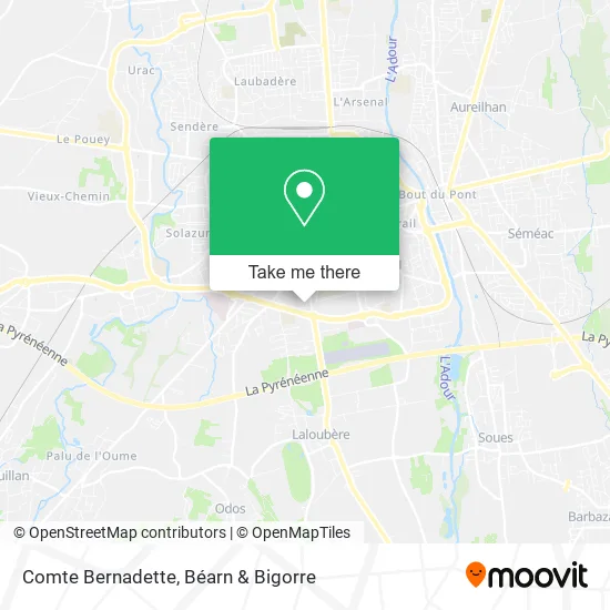 Comte Bernadette map