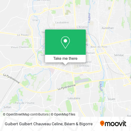 Guibert Guibert Chauveau Celine map