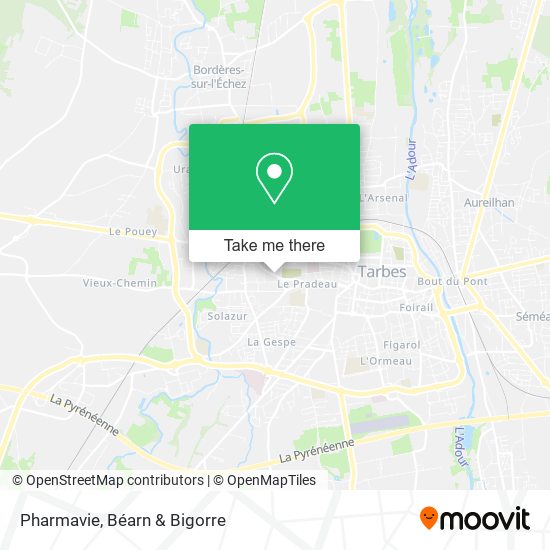 Pharmavie map