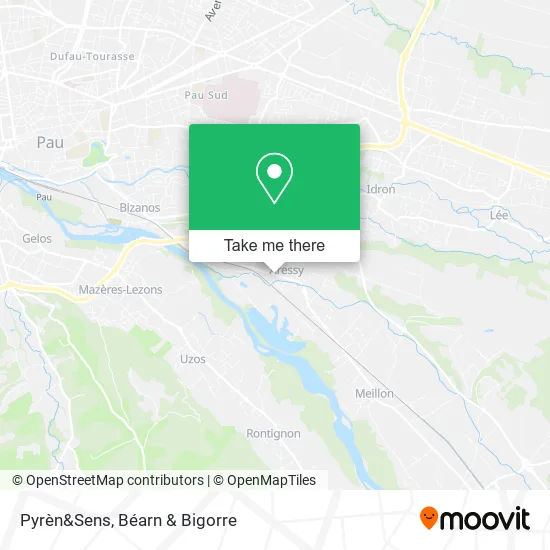 Pyrèn&Sens map