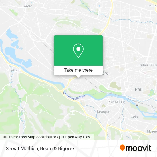 Servat Mathieu map