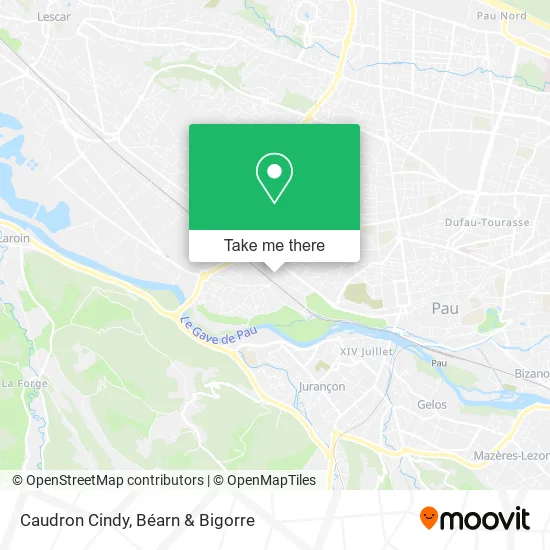Caudron Cindy map
