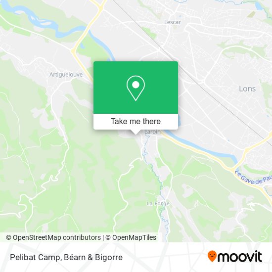 Pelibat Camp map