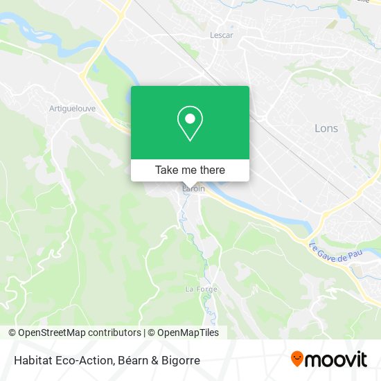 Habitat Eco-Action map