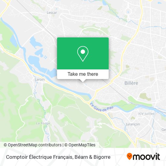 Comptoir Électrique Français map