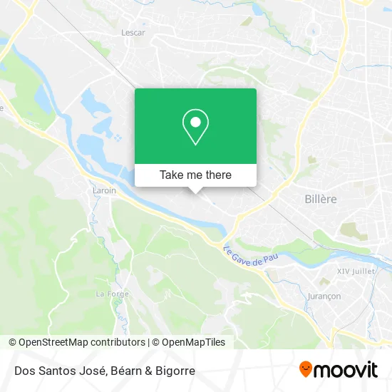 Dos Santos José map