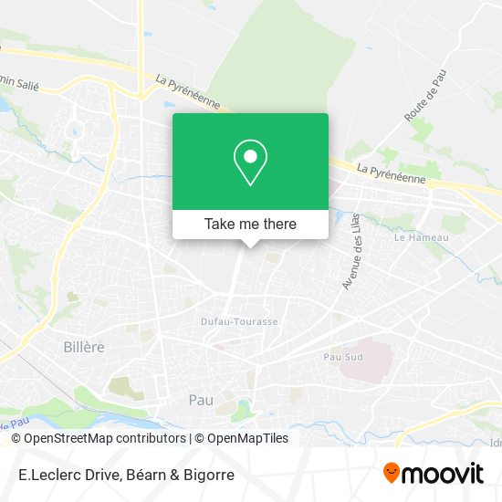 E.Leclerc Drive map