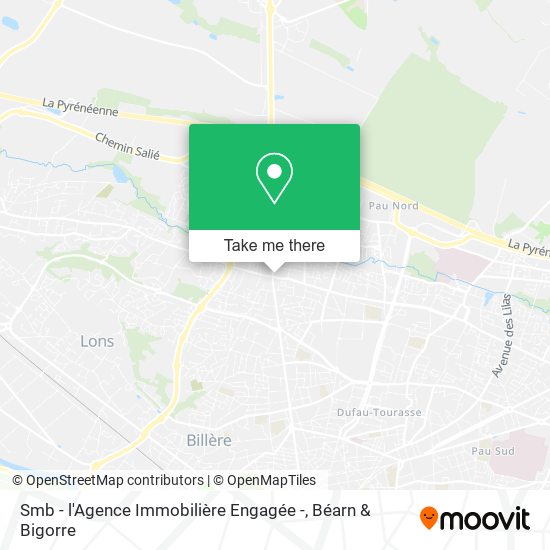 Smb - l'Agence Immobilière Engagée - map