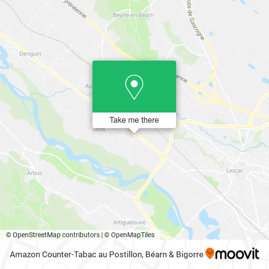 Amazon Counter-Tabac au Postillon map