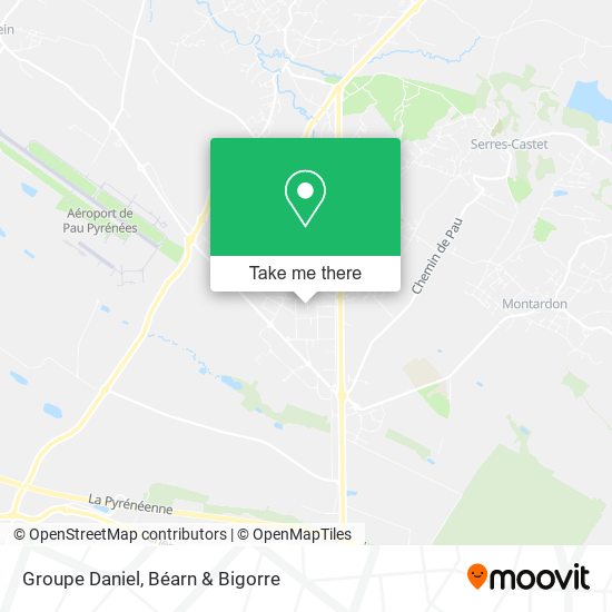 Groupe Daniel map
