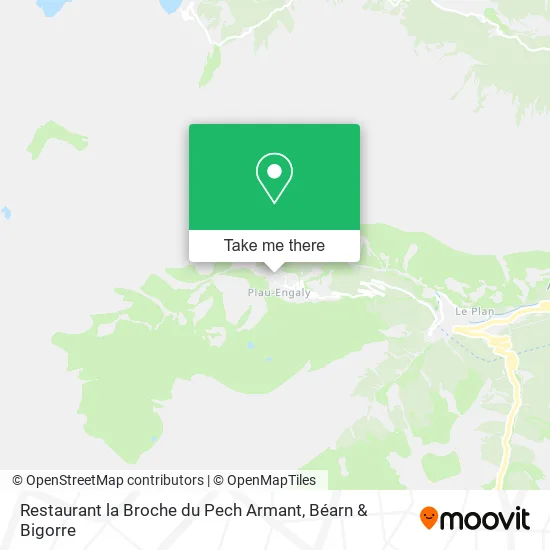 Restaurant la Broche du Pech Armant map