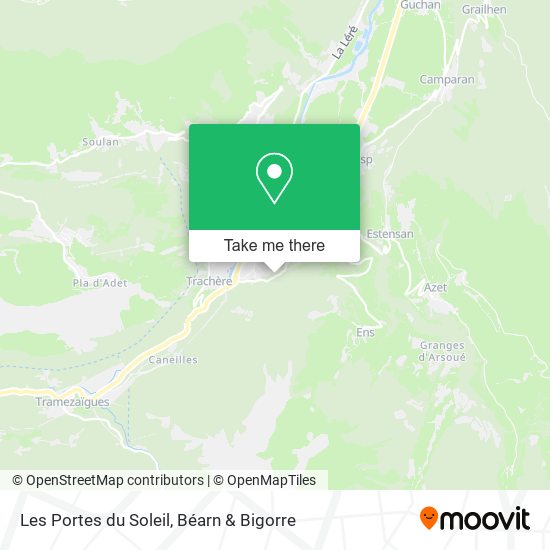 Les Portes du Soleil map