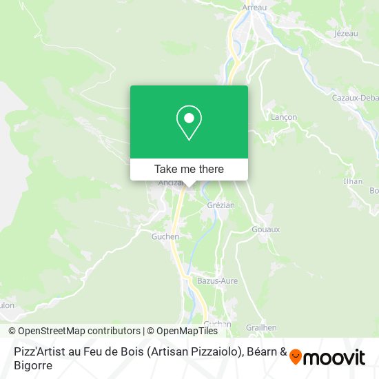 Pizz'Artist au Feu de Bois (Artisan Pizzaiolo) map