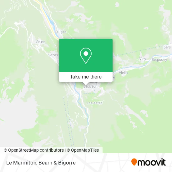 Le Marmiton map