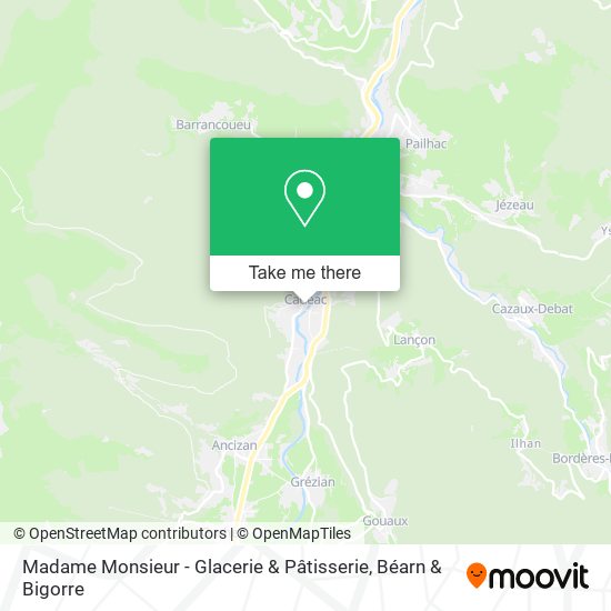Madame Monsieur - Glacerie & Pâtisserie map
