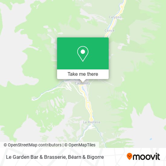 Le Garden Bar & Brasserie map