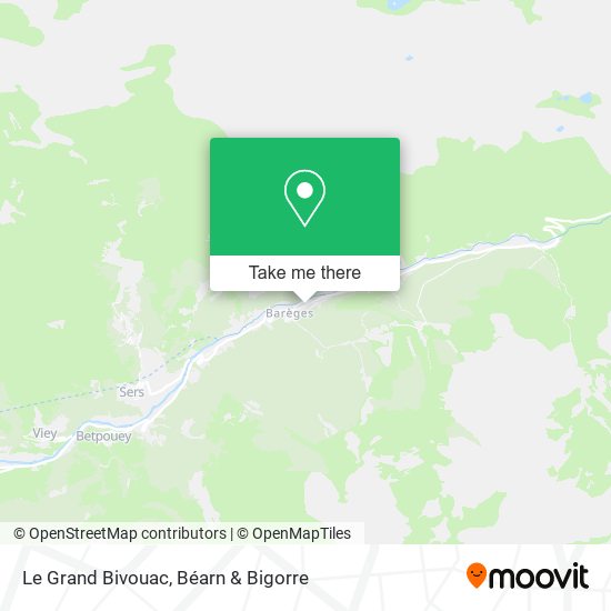 Le Grand Bivouac map