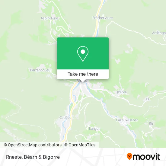 Rneste map