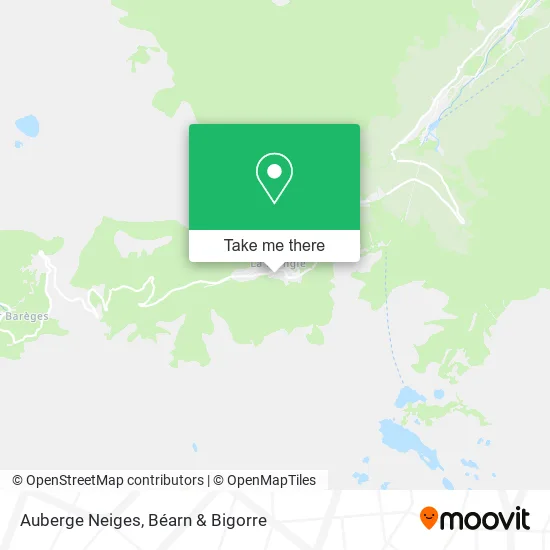 Auberge Neiges map