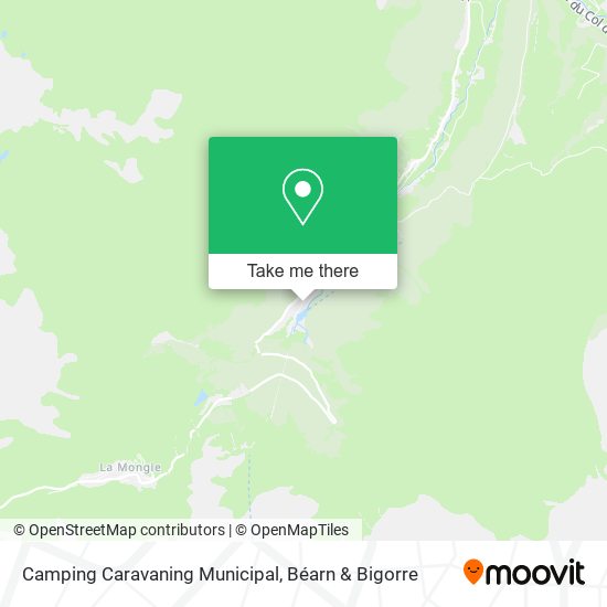 Camping Caravaning Municipal map