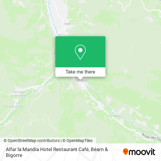 Alfar la Mandia Hotel Restaurant Café map