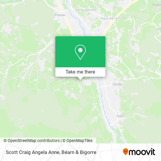 Scott Craig Angela Anne map