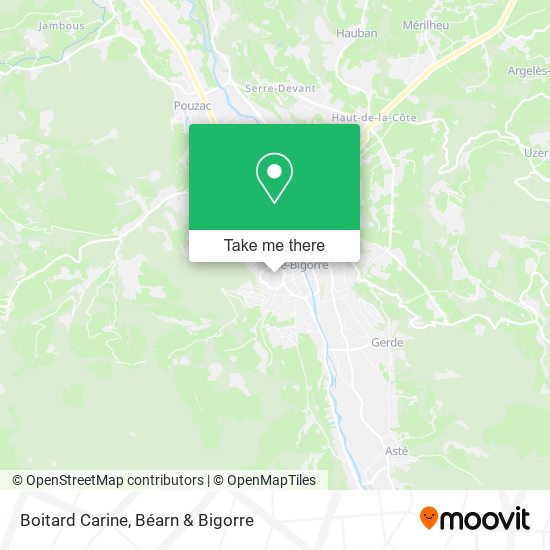 Boitard Carine map