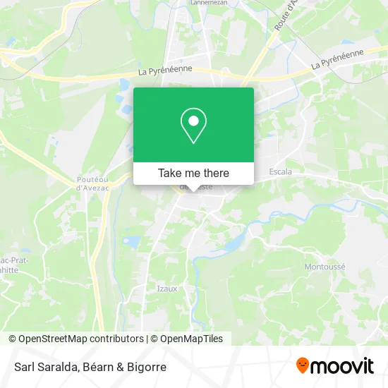 Sarl Saralda map