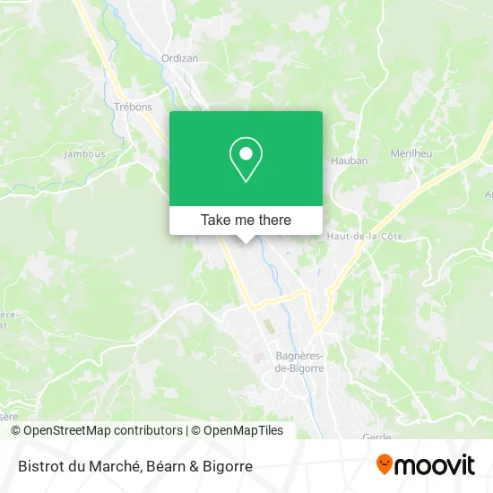 Bistrot du Marché map