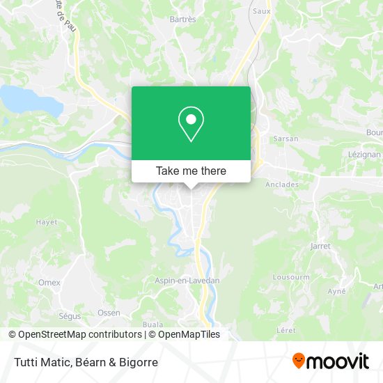 Tutti Matic map