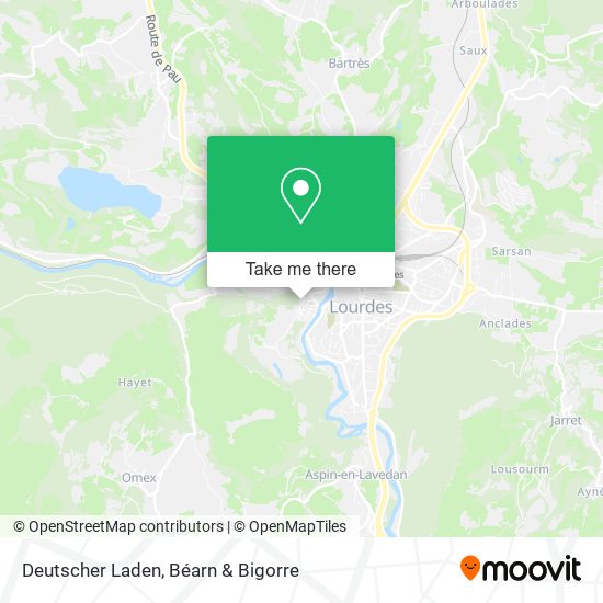 Deutscher Laden map
