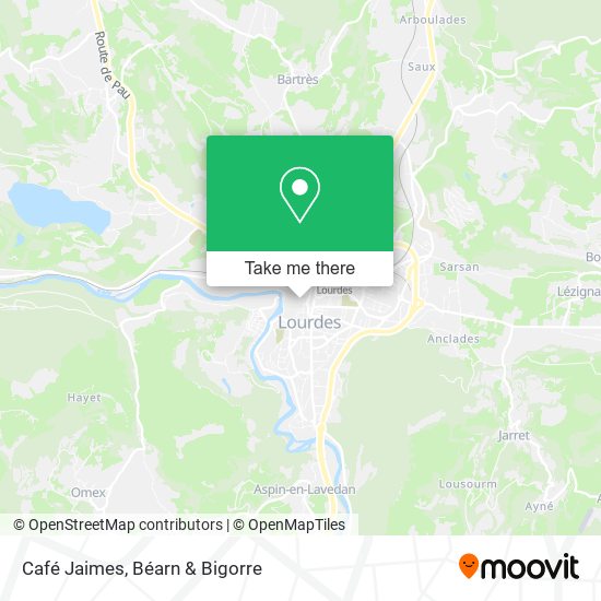 Café Jaimes map