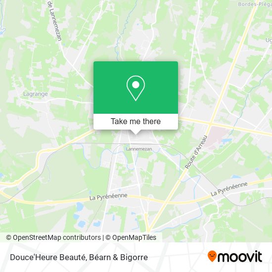 Douce'Heure Beauté map