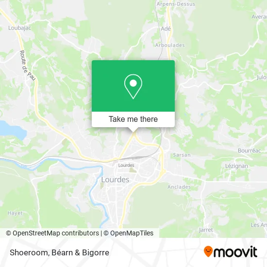 Shoeroom map