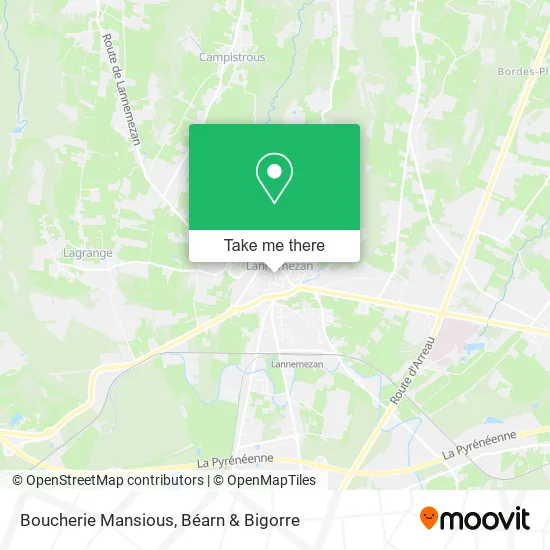 Boucherie Mansious map