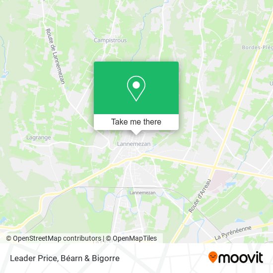 Leader Price map