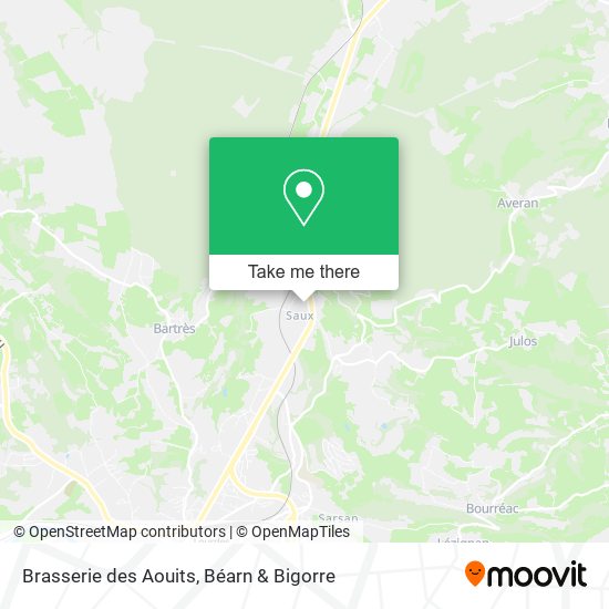 Brasserie des Aouits map