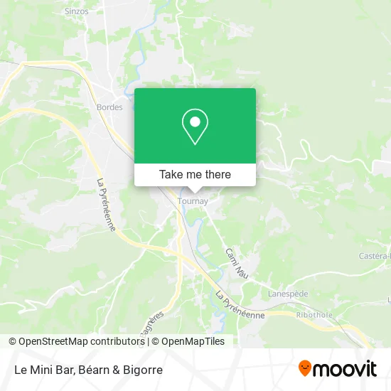Le Mini Bar map