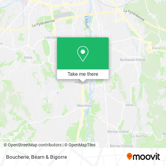 Boucherie map