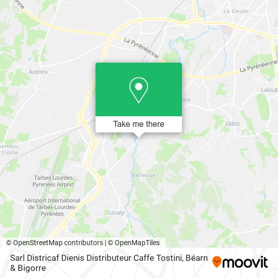 Sarl Districaf Dienis Distributeur Caffe Tostini map