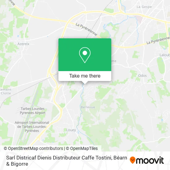 Sarl Districaf Dienis Distributeur Caffe Tostini map