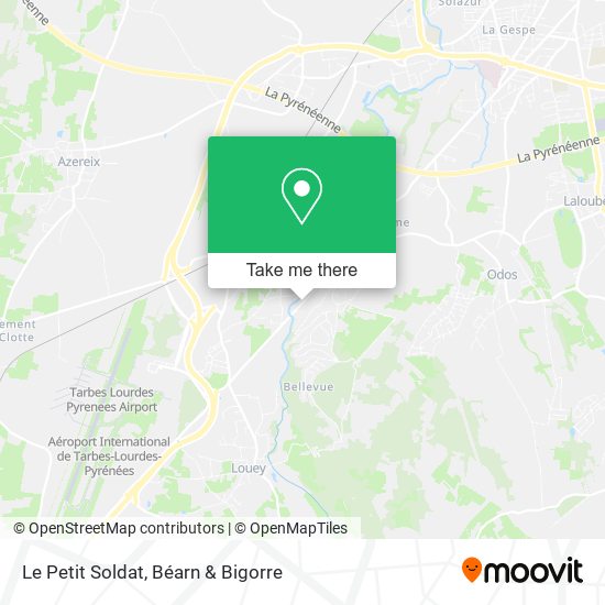 Le Petit Soldat map