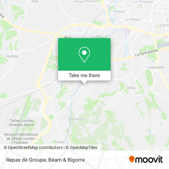 Repas de Groupe map