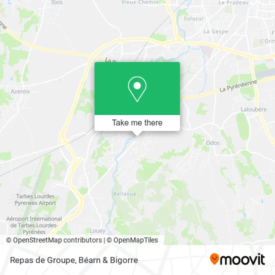 Repas de Groupe map