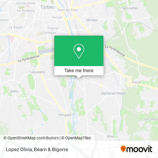 Lopez Olivia map