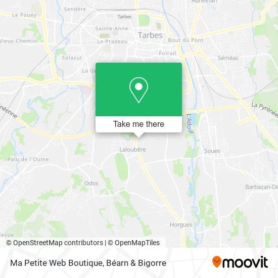 Ma Petite Web Boutique map